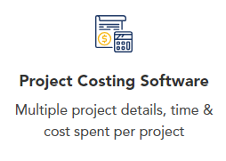 Project Costing Software
Multiple project details, time & cost spent per project